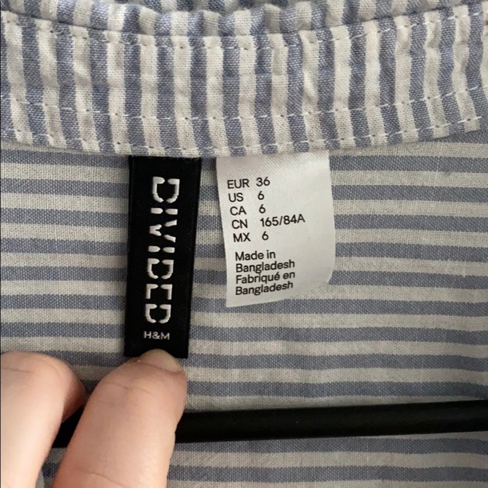 Divided H&M Button Down - Picture 2 of 3